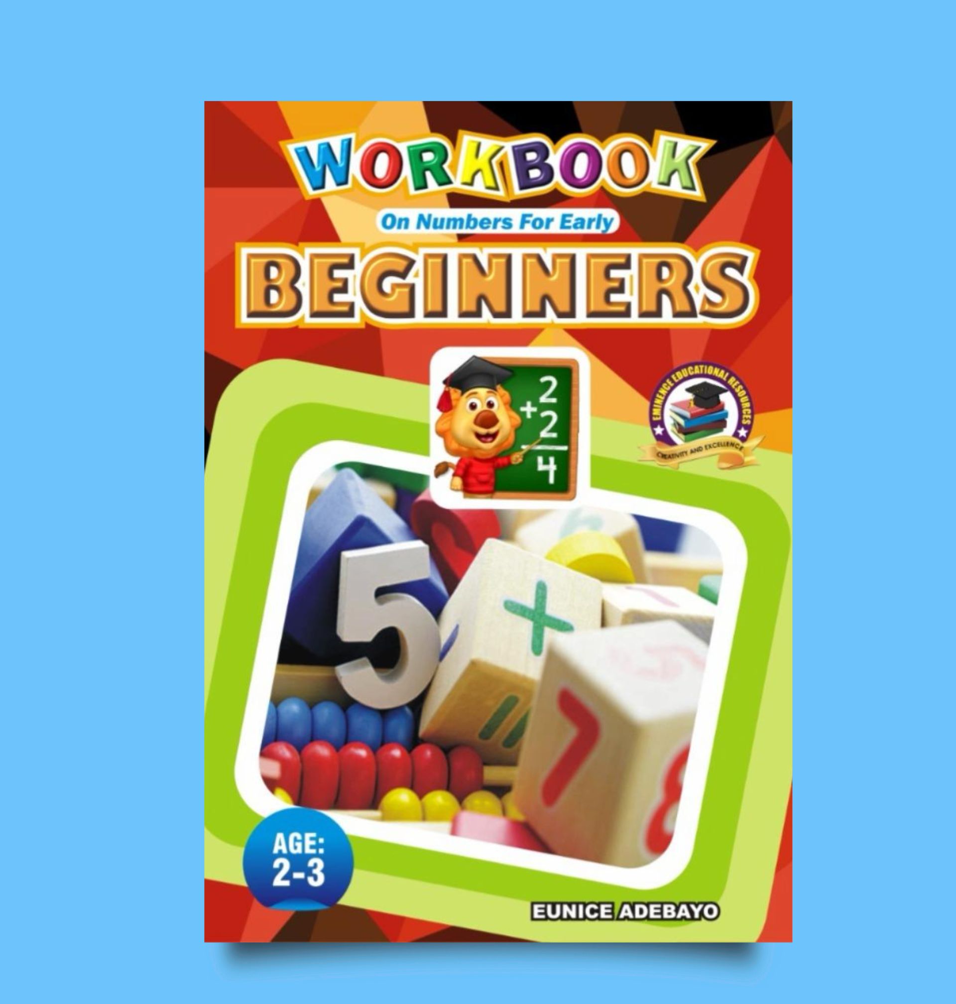 Workbook on Numbers for Early Beginners (Age 2-3)